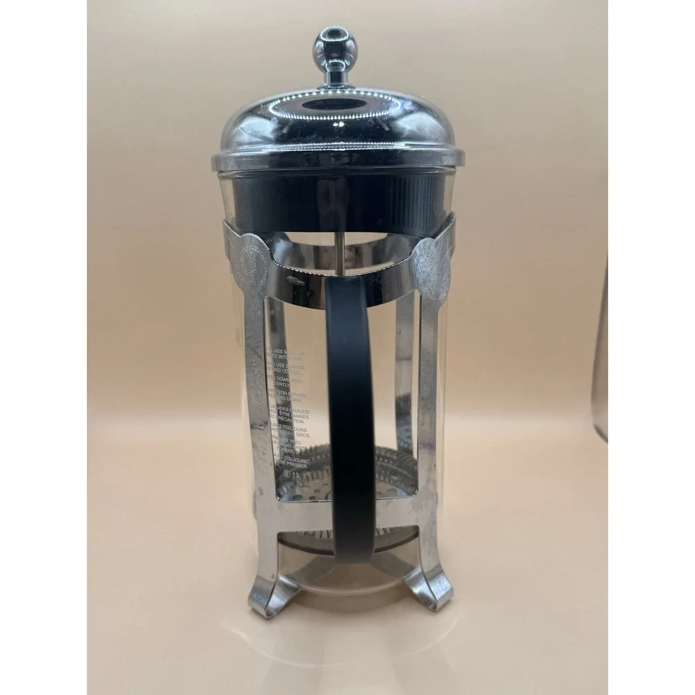 Starbucks Barista French Press 8 Cup Glass and Stainless Steel Coffee Maker FLAW